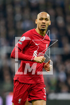 2023-02-18 - Fabinho of Liverpool during the English championship Premier League football match between Newcastle United and Liverpool on February 18, 2023 at St James’ Park in Newcastle, England - FOOTBALL - ENGLISH CHAMP - NEWCASTLE V LIVERPOOL - ENGLISH PREMIER LEAGUE - SOCCER