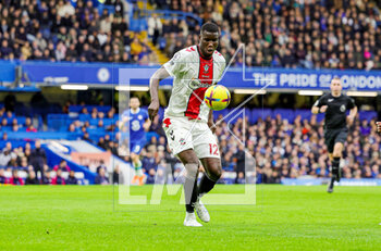 2023-02-19 - Paul Onuachu (12) of Southampton during the English championship Premier League football match between Chelsea and Southampton on February 18, 2023 at Stamford Bridge in London, England - FOOTBALL - ENGLISH CHAMP - CHELSEA V SOUTHAMPTON - ENGLISH PREMIER LEAGUE - SOCCER