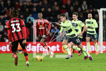 2023-02-25 - Maximo Perrone (32) of Manchester City during the English championship Premier League football match between Bournemouth and Manchester City on 25 February 2023 at the Vitality Stadium in Bournemouth, England - FOOTBALL - ENGLISH CHAMP - BOURNEMOUTH V MANCHESTER CITY - ENGLISH PREMIER LEAGUE - SOCCER