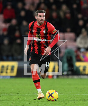 2023-02-25 - Joe Rothwell (14) of AFC Bournemouth during the English championship Premier League football match between Bournemouth and Manchester City on 25 February 2023 at the Vitality Stadium in Bournemouth, England - FOOTBALL - ENGLISH CHAMP - BOURNEMOUTH V MANCHESTER CITY - ENGLISH PREMIER LEAGUE - SOCCER