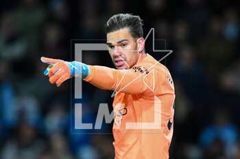 2023-02-25 - Ederson Moraes (31) of Manchester City during the English championship Premier League football match between Bournemouth and Manchester City on 25 February 2023 at the Vitality Stadium in Bournemouth, England - FOOTBALL - ENGLISH CHAMP - BOURNEMOUTH V MANCHESTER CITY - ENGLISH PREMIER LEAGUE - SOCCER