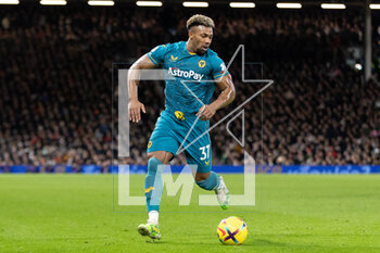 2023-02-24 - Wolverhampton Wanderers forward Adama Traore during the English championship Premier League football match between Fulham and Wolverhampton Wanderers on 24 February 2023 at Craven Cottage in London, England - FOOTBALL - ENGLISH CHAMP - FULHAM V WOLVERHAMPTON - ENGLISH PREMIER LEAGUE - SOCCER