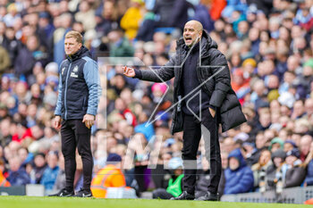 2023-03-05 - Pep Guardiola Manager of Manchester City during the English championship Premier League football match between Manchester City and Newcastle United on 4 March 2023 at the Etihad Stadium in Manchester, England - FOOTBALL - ENGLISH CHAMP - MANCHESTER CITY V NEWCASTLE - ENGLISH PREMIER LEAGUE - SOCCER