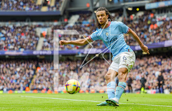2023-03-05 - Nathan Ake (6) of Manchester City during the English championship Premier League football match between Manchester City and Newcastle United on 4 March 2023 at the Etihad Stadium in Manchester, England - FOOTBALL - ENGLISH CHAMP - MANCHESTER CITY V NEWCASTLE - ENGLISH PREMIER LEAGUE - SOCCER