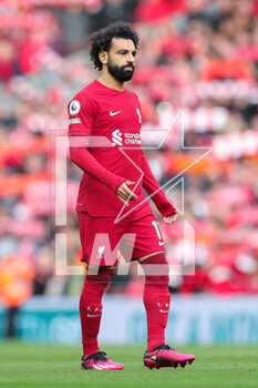 2023-03-06 - Liverpool forward Mohamed Salah during the English championship Premier League football match between Liverpool and Manchester United on 5 March 2023 at Anfield in Liverpool, England - FOOTBALL - ENGLISH CHAMP - LIVERPOOL V MANCHESTER UNITED - ENGLISH PREMIER LEAGUE - SOCCER