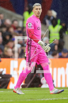 2023-03-11 - Crystal Palace goalkeeper Vicente Guaita (13) during the English championship Premier League football match between Crystal Palace and Manchester City on 11 March 2023 at Selhurst Park in London, England - FOOTBALL - ENGLISH CHAMP - CRYSTAL PALACE V MANCHESTER CITY - ENGLISH PREMIER LEAGUE - SOCCER