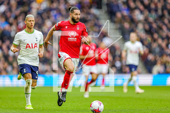 2023-03-12 - Felipe (38) of Nottingham Forest during the English championship Premier League football match between Tottenham Hotspur and Nottingham Forest on 11 March 2023 at Tottenham Hotspur Stadium in London, England - FOOTBALL - ENGLISH CHAMP - TOTTENHAM V NOTTINGHAM FOREST - ENGLISH PREMIER LEAGUE - SOCCER