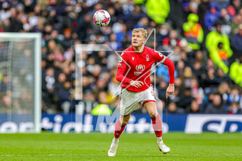 12/03/2023 - Joe Worrall (4) of Nottingham Forest during the English championship Premier League football match between Tottenham Hotspur and Nottingham Forest on 11 March 2023 at Tottenham Hotspur Stadium in London, England - FOOTBALL - ENGLISH CHAMP - TOTTENHAM V NOTTINGHAM FOREST - ENGLISH PREMIER LEAGUE - CALCIO
