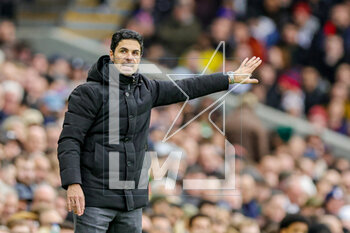 2023-03-13 - Mikel Arteta Manager of Arsenal during the English championship Premier League football match between Fulham and Arsenal on 12 March 2023 at Craven Cottage in London, England - FOOTBALL - ENGLISH CHAMP - FULHAM V ARSENAL - ENGLISH PREMIER LEAGUE - SOCCER