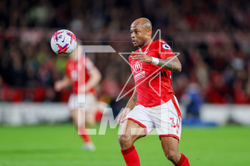 2023-03-17 - Nottingham Forest forward André Ayew during the English championship Premier League football match between Nottingham Forest and Newcastle United on 17 March 2023 at the City Ground in Nottingham, England - FOOTBALL - ENGLISH CHAMP - NOTTINGHAM V NEWCASTLE - ENGLISH PREMIER LEAGUE - SOCCER