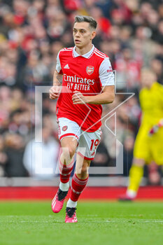 2023-03-19 - Arsenal midfielder Leandro Trossard during the English championship Premier League football match between Arsenal and Crystal Palace on 19 March 2023 at the Emirates Stadium in London, England - FOOTBALL - ENGLISH CHAMP - ARSENAL V CRYSTAL PALACE - ENGLISH PREMIER LEAGUE - SOCCER