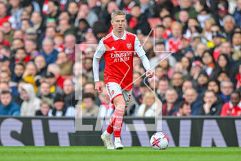 2023-03-19 - Arsenal defender Oleksandr Zinchenko during the English championship Premier League football match between Arsenal and Crystal Palace on 19 March 2023 at the Emirates Stadium in London, England - FOOTBALL - ENGLISH CHAMP - ARSENAL V CRYSTAL PALACE - ENGLISH PREMIER LEAGUE - SOCCER
