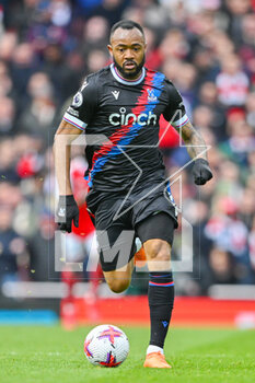 2023-03-19 - Crystal Palace forward Jordan Ayew (9) during the English championship Premier League football match between Arsenal and Crystal Palace on 19 March 2023 at the Emirates Stadium in London, England - FOOTBALL - ENGLISH CHAMP - ARSENAL V CRYSTAL PALACE - ENGLISH PREMIER LEAGUE - SOCCER