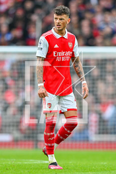 2023-03-19 - Arsenal defender Ben White during the English championship Premier League football match between Arsenal and Crystal Palace on 19 March 2023 at the Emirates Stadium in London, England - FOOTBALL - ENGLISH CHAMP - ARSENAL V CRYSTAL PALACE - ENGLISH PREMIER LEAGUE - SOCCER
