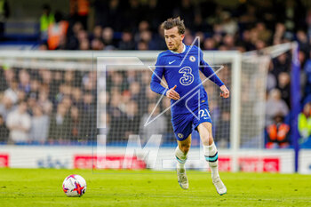 2023-03-20 - Ben Chilwell (21) of Chelsea during the English championship Premier League football match between Chelsea and Everton on 18 March 2023 at Stamford Bridge in London, England - FOOTBALL - ENGLISH CHAMP - CHELSEA V EVERTON - ENGLISH PREMIER LEAGUE - SOCCER