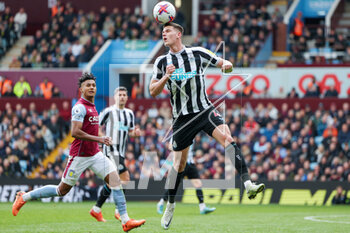 2023-04-15 - Newcastle United defender Sven Botman during the English championship Premier League football match between Aston Villa and Newcastle United on 15 April 2023 at Villa Park in Birmingham, England - FOOTBALL - ENGLISH CHAMP - ASTON VILLA V NEWCASTLE - ENGLISH PREMIER LEAGUE - SOCCER