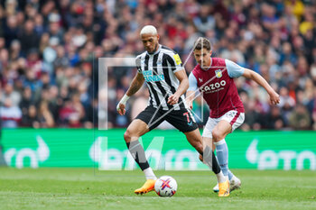 2023-04-15 - Newcastle United forward Joelinton during the English championship Premier League football match between Aston Villa and Newcastle United on 15 April 2023 at Villa Park in Birmingham, England - FOOTBALL - ENGLISH CHAMP - ASTON VILLA V NEWCASTLE - ENGLISH PREMIER LEAGUE - SOCCER