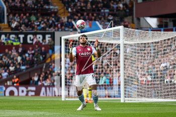 2023-04-15 - Aston Villa defender Tyrone Mings (5) during the English championship Premier League football match between Aston Villa and Newcastle United on 15 April 2023 at Villa Park in Birmingham, England - FOOTBALL - ENGLISH CHAMP - ASTON VILLA V NEWCASTLE - ENGLISH PREMIER LEAGUE - SOCCER