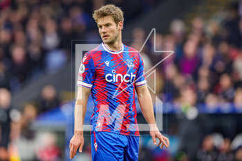 2023-04-24 - Joachim Andersen (16) of Crystal Palace during the English championship Premier League football match between Crystal Palace and Everton on 22 April 2023 at Selhurst Park in London, England - FOOTBALL - ENGLISH CHAMP - CRYSTAL PALACE V EVERTON - ENGLISH PREMIER LEAGUE - SOCCER