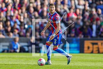 2023-04-24 - Joel Ward (2) of Crystal Palace during the English championship Premier League football match between Crystal Palace and Everton on 22 April 2023 at Selhurst Park in London, England - FOOTBALL - ENGLISH CHAMP - CRYSTAL PALACE V EVERTON - ENGLISH PREMIER LEAGUE - SOCCER