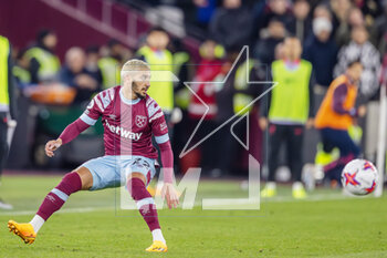 2023-04-26 - West Ham United forward Said Benrahma during the English championship Premier League football match between West Ham United and Liverpool on 26 April 2023 at the London Stadium in London, England - FOOTBALL - ENGLISH CHAMP - WEST HAM V LIVERPOOL - ENGLISH PREMIER LEAGUE - SOCCER