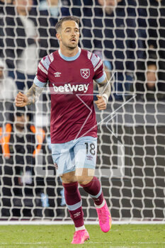 2023-04-26 - West Ham United forward Danny Ings during the English championship Premier League football match between West Ham United and Liverpool on 26 April 2023 at the London Stadium in London, England - FOOTBALL - ENGLISH CHAMP - WEST HAM V LIVERPOOL - ENGLISH PREMIER LEAGUE - SOCCER