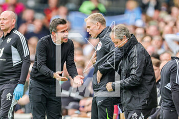2023-04-30 - Marco Silva Manager of Fulham during the English championship Premier League football match between Fulham and Manchester City on 30 April 2023 at Craven Cottage in London, England - FOOTBALL - ENGLISH CHAMP - FULHAM V MANCHESTER CITY - ENGLISH PREMIER LEAGUE - SOCCER