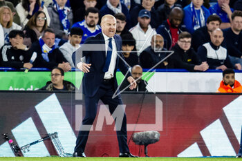 2023-05-01 - Everton Manager Sean Dyche during the English championship Premier League football match between Leicester City and Everton on 1 May 2023 at the King Power Stadium in Leicester, England - FOOTBALL - ENGLISH CHAMP - LEICESTER V EVERTON - ENGLISH PREMIER LEAGUE - SOCCER