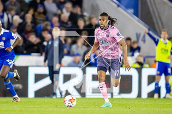 2023-05-01 - Everton midfielder Alex Iwobi during the English championship Premier League football match between Leicester City and Everton on 1 May 2023 at the King Power Stadium in Leicester, England - FOOTBALL - ENGLISH CHAMP - LEICESTER V EVERTON - ENGLISH PREMIER LEAGUE - SOCCER
