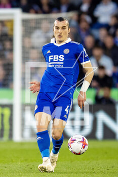 2023-05-01 - Leicester City defender Caglar Soyuncu during the English championship Premier League football match between Leicester City and Everton on 1 May 2023 at the King Power Stadium in Leicester, England - FOOTBALL - ENGLISH CHAMP - LEICESTER V EVERTON - ENGLISH PREMIER LEAGUE - SOCCER