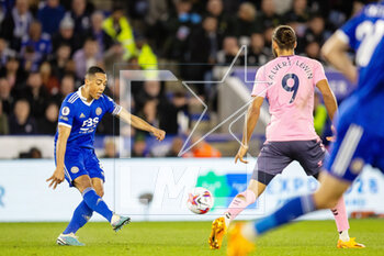 2023-05-01 - Leicester City midfielder Youri Tielemans during the English championship Premier League football match between Leicester City and Everton on 1 May 2023 at the King Power Stadium in Leicester, England - FOOTBALL - ENGLISH CHAMP - LEICESTER V EVERTON - ENGLISH PREMIER LEAGUE - SOCCER