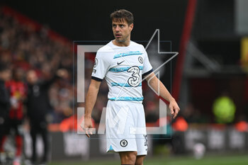 2023-05-06 - Cesar Azpilicueta (28) of Chelsea during the English championship Premier League football match between Bournemouth and Chelsea on 6 May 2023 at the Vitality Stadium in Bournemouth, England - FOOTBALL - ENGLISH CHAMP - BOURNEMOUTH V CHELSEA - ENGLISH PREMIER LEAGUE - SOCCER
