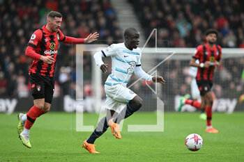 2023-05-06 - Ngolo Kante (7) of Chelsea during the English championship Premier League football match between Bournemouth and Chelsea on 6 May 2023 at the Vitality Stadium in Bournemouth, England - FOOTBALL - ENGLISH CHAMP - BOURNEMOUTH V CHELSEA - ENGLISH PREMIER LEAGUE - SOCCER