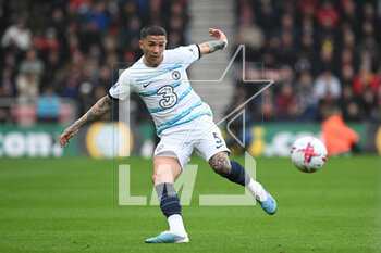 2023-05-06 - Enzo Fernandez (5) of Chelsea during the English championship Premier League football match between Bournemouth and Chelsea on 6 May 2023 at the Vitality Stadium in Bournemouth, England - FOOTBALL - ENGLISH CHAMP - BOURNEMOUTH V CHELSEA - ENGLISH PREMIER LEAGUE - SOCCER