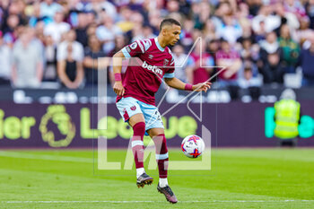 2023-05-08 - Thilo Kehrer (24) of West Ham during the English championship Premier League football match between West Ham United and Manchester United on 7 May 2023 at the London Stadium in London, England - FOOTBALL - ENGLISH CHAMP - WEST HAM V MANCHESTER UNITED - ENGLISH PREMIER LEAGUE - SOCCER