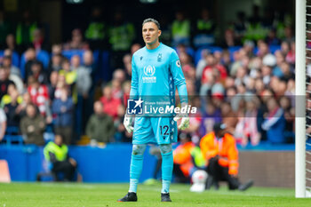 2023-05-13 - Nottingham Forest goalkeeper Keylor Navas during the English championship Premier League football match between Chelsea and Nottingham Forest on 13 May 2023 at Stamford Bridge in London, England - FOOTBALL - ENGLISH CHAMP - CHELSEA V NOTTINGHAM - ENGLISH PREMIER LEAGUE - SOCCER