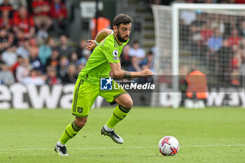 2023-05-20 - Bruno Fernandes (8) of Manchester United during the English championship Premier League football match between Bournemouth and Manchester United on 20 May 2023 at the Vitality Stadium in Bournemouth, England - FOOTBALL - ENGLISH CHAMP - BOURNEMOUTH V MANCHESTER UNITED - ENGLISH PREMIER LEAGUE - SOCCER