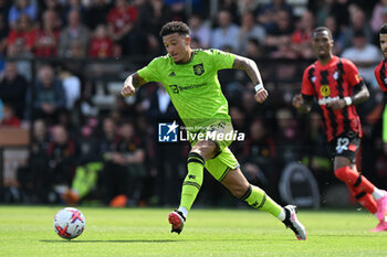2023-05-20 - Jadon Sancho (25) of Manchester United during the English championship Premier League football match between Bournemouth and Manchester United on 20 May 2023 at the Vitality Stadium in Bournemouth, England - FOOTBALL - ENGLISH CHAMP - BOURNEMOUTH V MANCHESTER UNITED - ENGLISH PREMIER LEAGUE - SOCCER