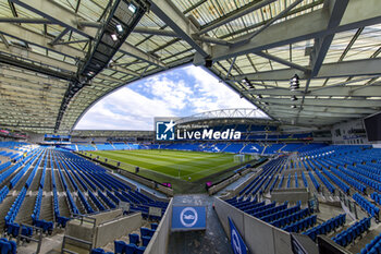 2023-05-25 - General view during the English championship Premier League football match between Brighton and Hove Albion and Manchester City on 24 May 2023 at the American Express Community Stadium in Brighton and Hove, England - FOOTBALL - ENGLISH CHAMP - BRIGHTON V MANCHESTER CITY - ENGLISH PREMIER LEAGUE - SOCCER