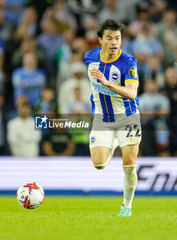 2023-05-25 - Kaoru Mitoma (22) of Brighton & Hove Albion during the English championship Premier League football match between Brighton and Hove Albion and Manchester City on 24 May 2023 at the American Express Community Stadium in Brighton and Hove, England - FOOTBALL - ENGLISH CHAMP - BRIGHTON V MANCHESTER CITY - ENGLISH PREMIER LEAGUE - SOCCER