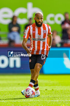 2023-05-29 - Bryan Mbeumo (19) of Brentford during the English championship Premier League football match between Brentford and Manchester City on 28 May 2023 at Gtech Community Stadium in Brentford, England - FOOTBALL - ENGLISH CHAMP - BRENTFORD V MANCHESTER CITY - ENGLISH PREMIER LEAGUE - SOCCER