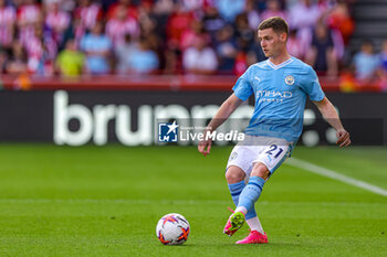 2023-05-29 - Sergio Gomez (21) of Manchester City during the English championship Premier League football match between Brentford and Manchester City on 28 May 2023 at Gtech Community Stadium in Brentford, England - FOOTBALL - ENGLISH CHAMP - BRENTFORD V MANCHESTER CITY - ENGLISH PREMIER LEAGUE - SOCCER