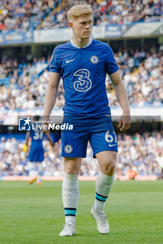 2023-05-28 - Chelsea midfielder Lewis Hall during the English championship Premier League football match between Chelsea and Newcastle United on 28 May 2023 at Stamford Bridge in London, England - FOOTBALL - ENGLISH CHAMP - CHELSEA V NEWCASTLE - ENGLISH PREMIER LEAGUE - SOCCER