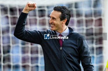 2023-05-28 - Aston Villa Manager Unai Emery after the English championship Premier League football match between Aston Villa and Brighton and Hove Albion on 28 May 2023 at Villa Park in Birmingham, England - FOOTBALL - ENGLISH CHAMP - ASTON VILLA V BRIGHTON - ENGLISH PREMIER LEAGUE - SOCCER