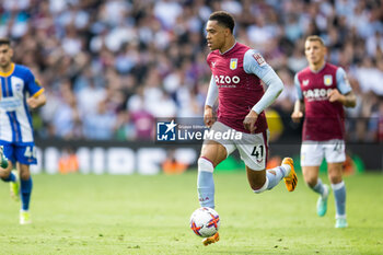 2023-05-28 - Aston Villa midfielder Jacob Ramsey during the English championship Premier League football match between Aston Villa and Brighton and Hove Albion on 28 May 2023 at Villa Park in Birmingham, England - FOOTBALL - ENGLISH CHAMP - ASTON VILLA V BRIGHTON - ENGLISH PREMIER LEAGUE - SOCCER