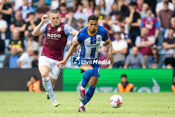 2023-05-28 - Brighton and Hove Albion defender Levi Colwill (6) battles for possession with Aston Villa midfielder John McGinn (7) during the English championship Premier League football match between Aston Villa and Brighton and Hove Albion on 28 May 2023 at Villa Park in Birmingham, England - FOOTBALL - ENGLISH CHAMP - ASTON VILLA V BRIGHTON - ENGLISH PREMIER LEAGUE - SOCCER