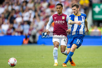 2023-05-28 - Brighton and Hove Albion midfielder Pascal Gross (13) and Jacob Ramsey of Aston Villa during the English championship Premier League football match between Aston Villa and Brighton and Hove Albion on 28 May 2023 at Villa Park in Birmingham, England - FOOTBALL - ENGLISH CHAMP - ASTON VILLA V BRIGHTON - ENGLISH PREMIER LEAGUE - SOCCER