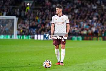 2023-08-11 - Manchester City midfielder Phil Foden during the English championship Premier League football match between Burnley and Manchester City on 11 August 2023 at Turf Moor in Burnley, England - FOOTBALL - ENGLISH CHAMP - BURNLEY V MANCHESTER CITY - ENGLISH PREMIER LEAGUE - SOCCER