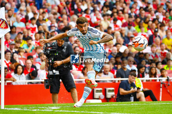 2023-08-12 - Nottingham Forest midfielder Morgan Gibbs-White (10) during the English championship Premier League football match between Arsenal and Nottingham Forest on 12 August 2023 at the Emirates Stadium in London, England - FOOTBALL - ENGLISH CHAMP - ARSENAL V NOTTINGHAM - ENGLISH PREMIER LEAGUE - SOCCER