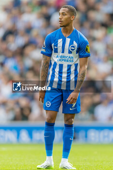 2023-08-12 - Brighton & Hove Albion forward Joao Pedro during the English championship Premier League football match between Brighton and Hove Albion and Luton Town on 12 August 2023 at the American Express Community Stadium in Brighton and Hove, England - FOOTBALL - ENGLISH CHAMP - BRIGHTON V LUTON TOWN - ENGLISH PREMIER LEAGUE - SOCCER